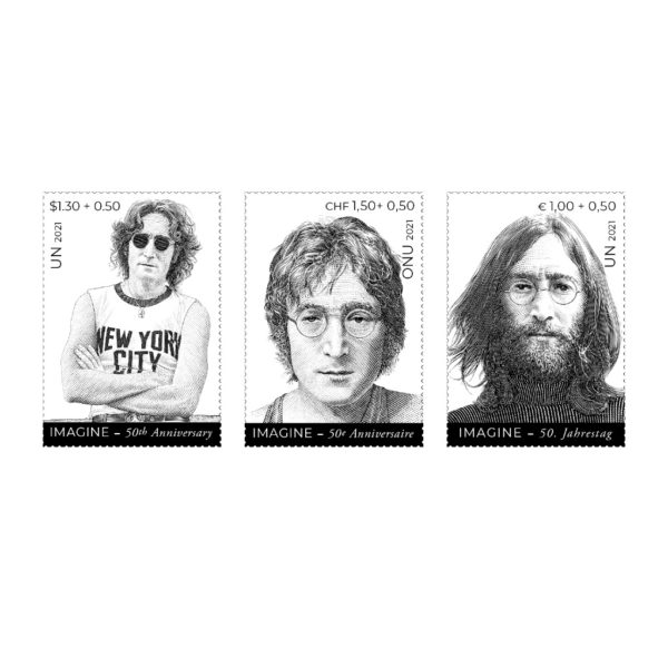 Compositores, artistas, música - Página 3 Lennon-Singles-Group-600x600