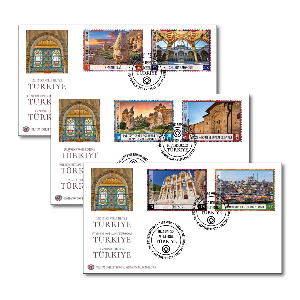 Stamp Albums Hingeless-UN Vienna with Mini Sheets 2018-2021